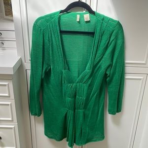 Beautiful green cardigan